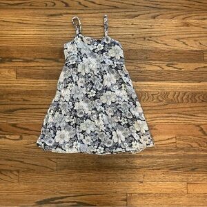 Abercrombie kids Blue Floral Dress Size 9/10